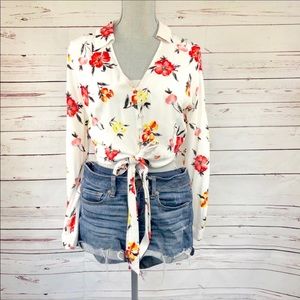 Forever 21 floral top